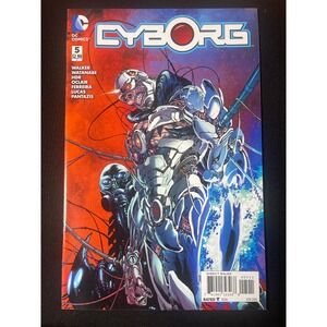Cyborg 5 DC Comics 2016 First Print Direct Sale